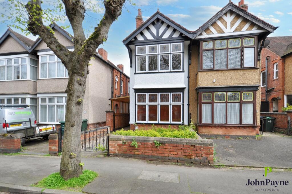 Image of 4 bedroom semi-detached house for sale in Earlsdon Avenue South, Earlsdon, Coventry, CV5 post in Coventry West Midlands England