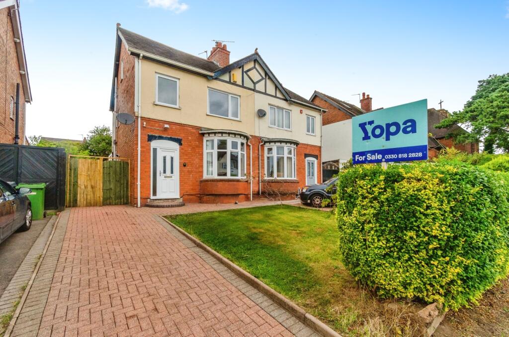 Image of 4 bedroom semi-detached house for sale in St. Philips Avenue, Wolverhampton, WV3 post in Wolverhampton West Midlands England